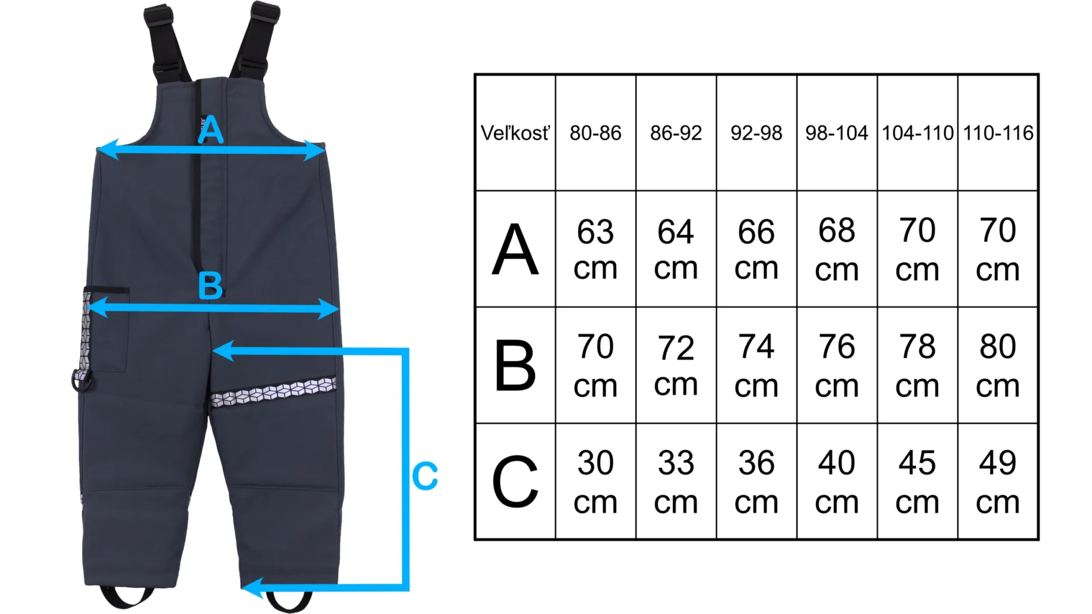 1344 Sportovní zateplené kalhoty BOBO (softshell)